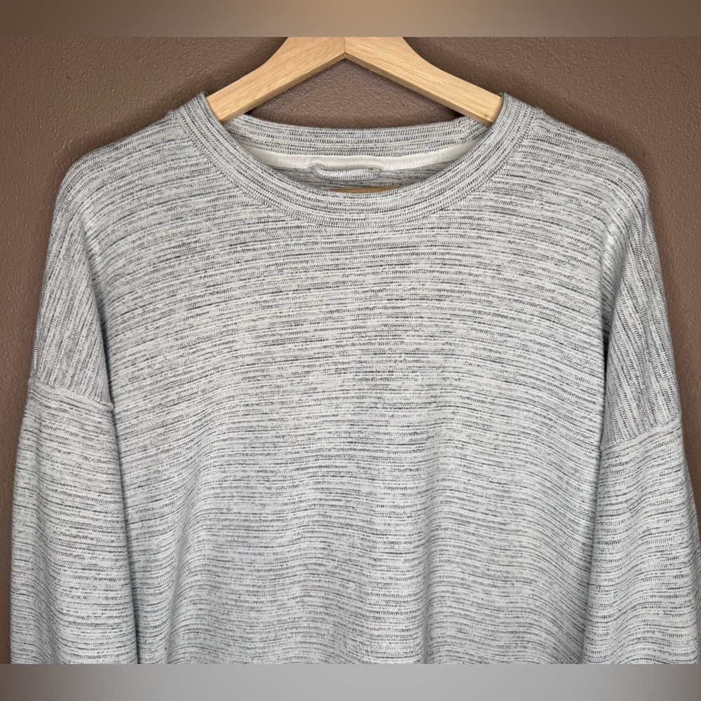 Aerie Marled Light Weight Oversized Pullover Crewneck Sweatshirt Women's Medium - Picture 2 of 16